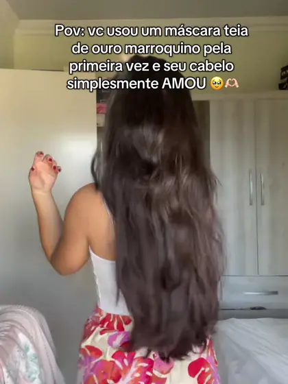 Resultado no cabelo de cliente